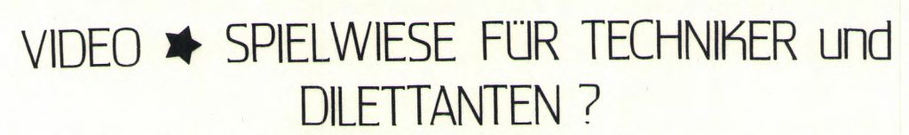 Video AAC Magazin 8-1983 Video AAC Magazin 8-1983