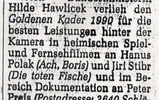 Österreichischer Kamerapreis 1990